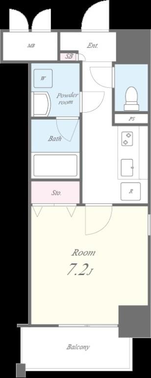 ベル･リトモ 間取り図