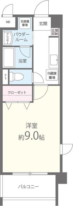 プリエール南草津 間取り図