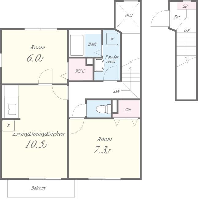 サニープレイス 間取り図