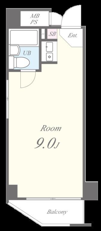 ロイヤルハイツ新深江 間取り図
