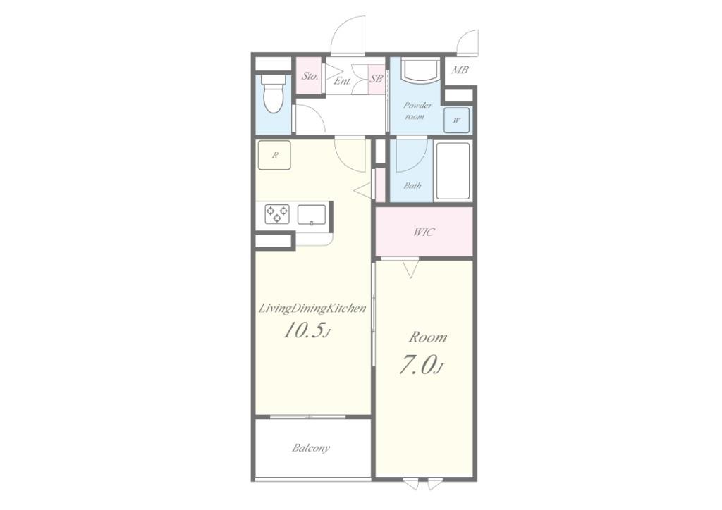 Le SOLEIL(ル・ソレイユ) 間取り図