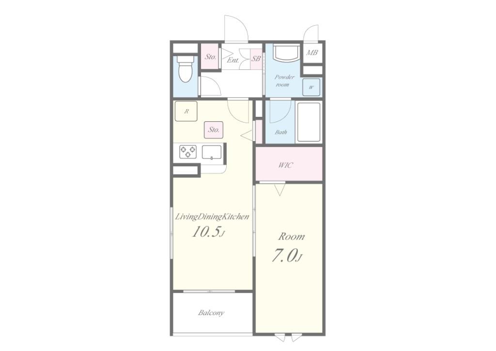 Le SOLEIL(ル・ソレイユ) 間取り図