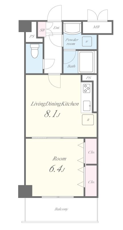 ウィンパース湘南台 間取り図
