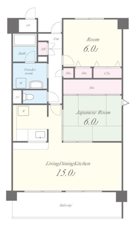 フローラ藤 間取り図