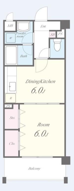 カーサリーヴァ ドゥーエ 103号室 間取り