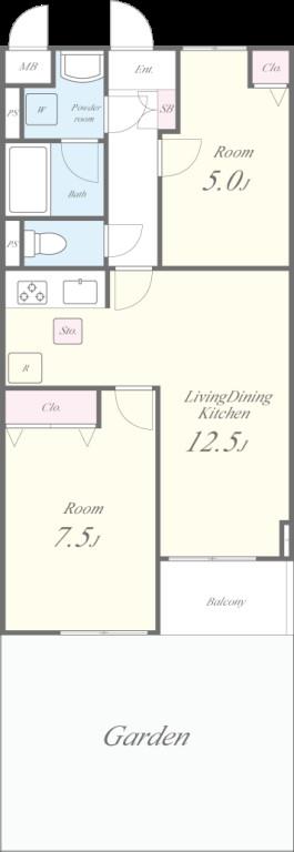 Morris芝 間取り図