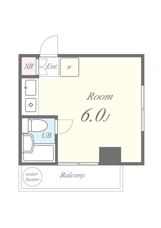 セジュール田町 間取り図