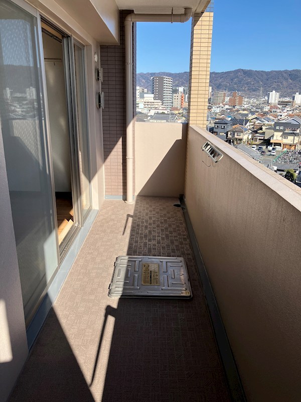 レジデンス八楽 ベランダ