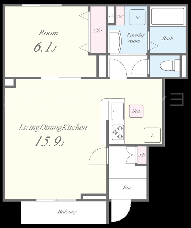 ルミセンス 間取り図