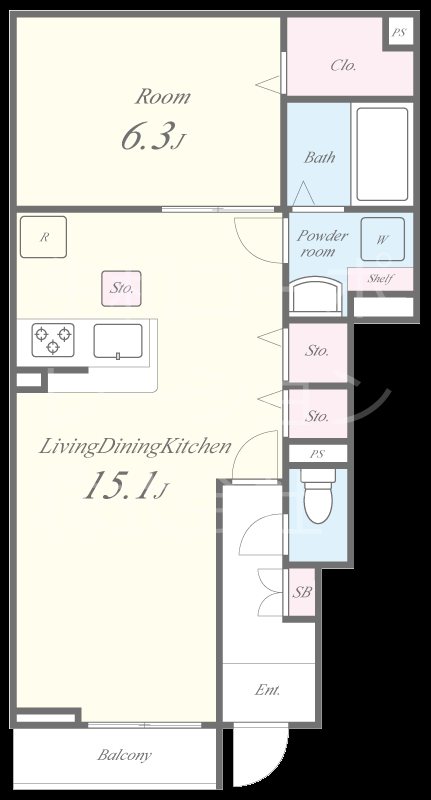 ルミセンス 間取り図