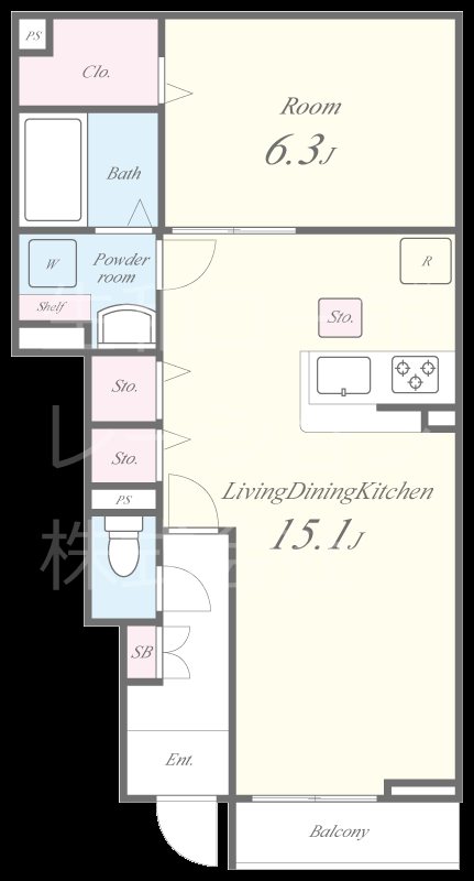 ルミセンス 間取り図