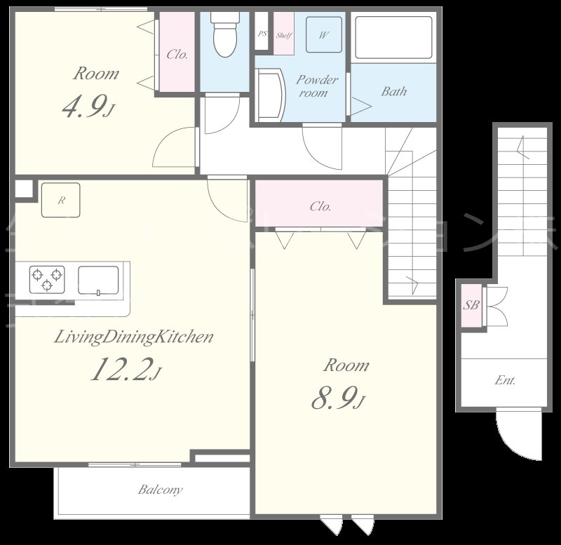 ルミセンス 間取り図