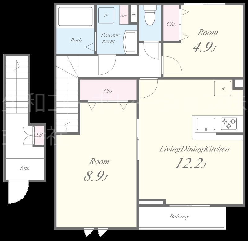 ルミセンス 間取り図
