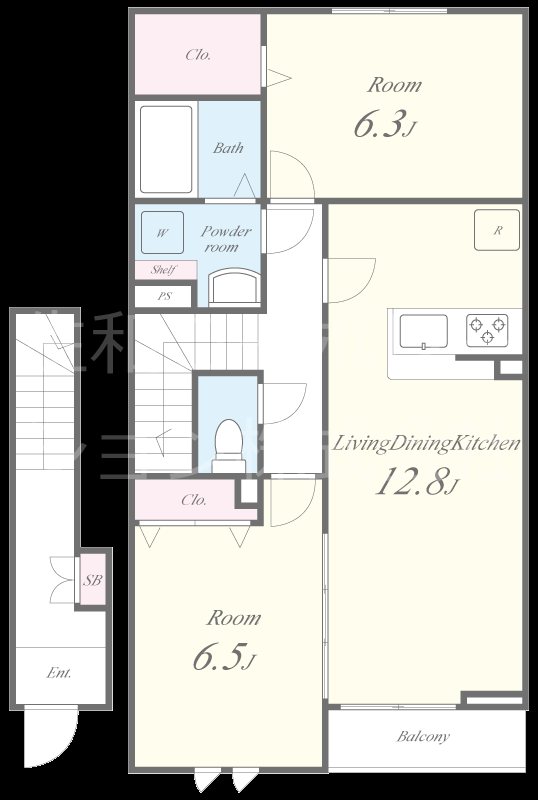 ルミセンス 間取り図