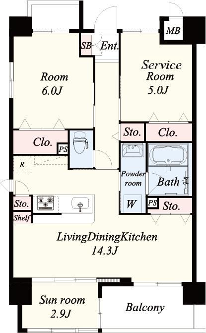 グラン・エスポワール 605号室 間取り