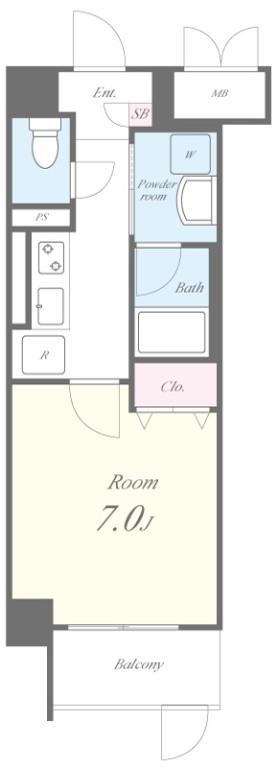 ルアナ神宮 間取り図