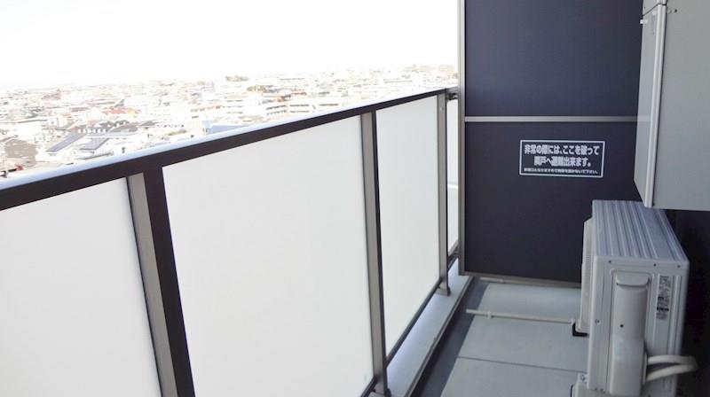 グランパークタワー ベランダ
