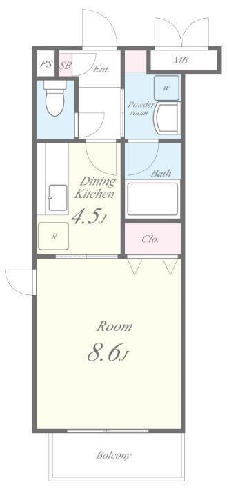 グレイスフォンティーヌ 間取り図