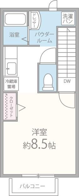 チェリードーレ 間取り図