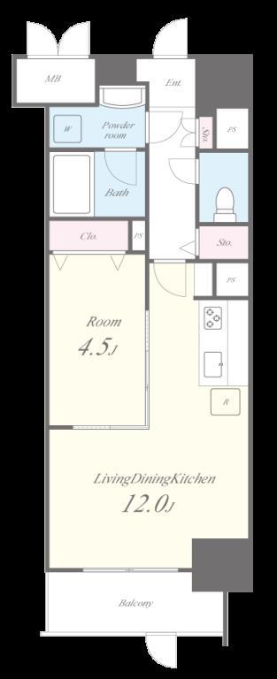 アローム ドゥ ジョア 間取り図