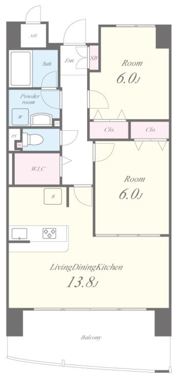 イーストイン 間取り図