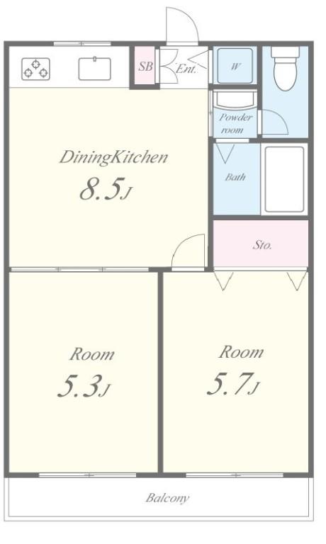 アーバンコートタムラ 間取り図