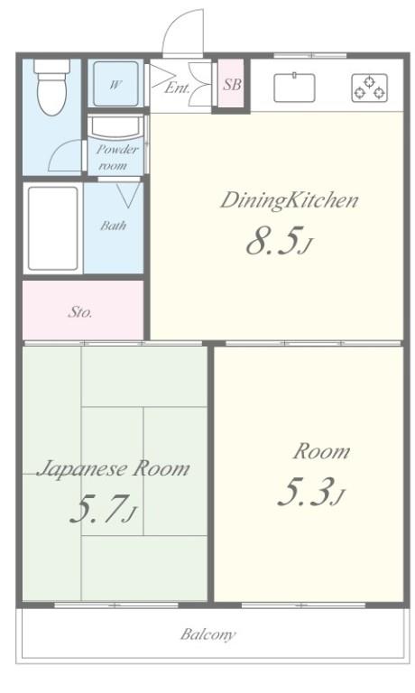 アーバンコートタムラ 間取り図