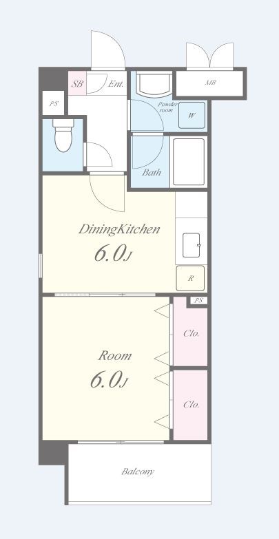 ユートピア・プラネシア 301号室 間取り