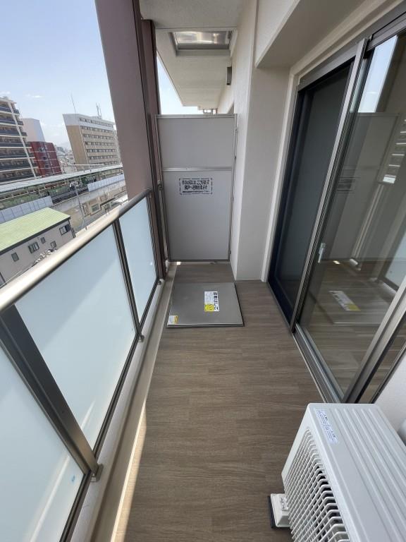 スタシオン俊徳道 ベランダ