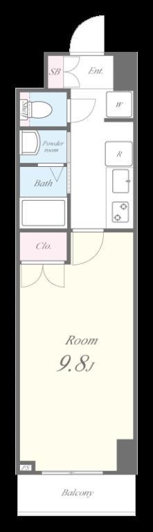 SUPURUSE板橋(スプルースイタバシ) 間取り図
