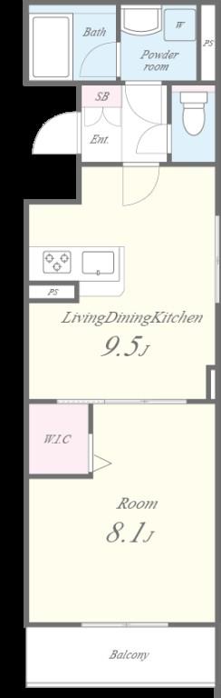 Vivre(ヴィーブル) 間取り図