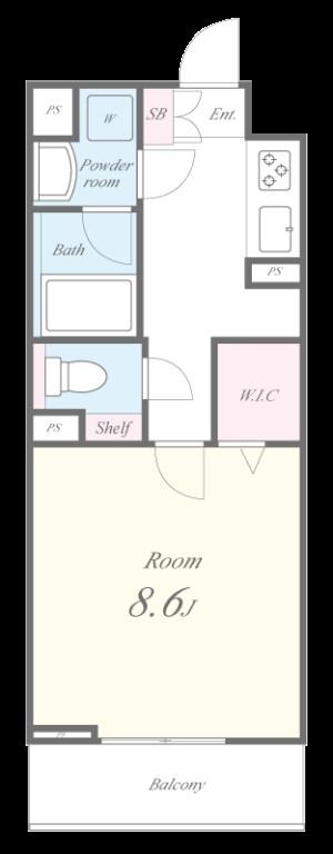 Vivre(ヴィーブル) 間取り図