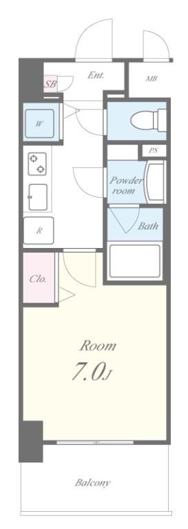 ル・シエル大秋 間取り図