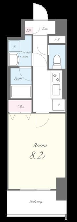 ウィステリアフロリバンダ 間取り図