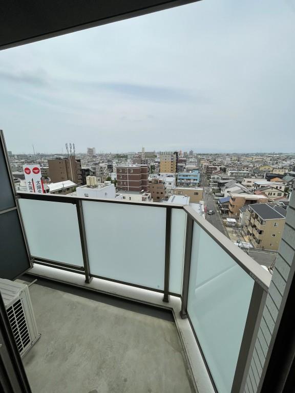 グランパークタワー ベランダ
