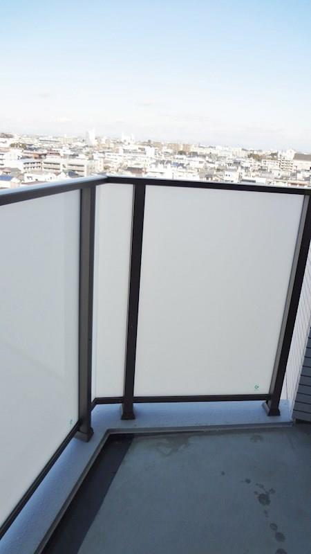 グランパークタワー ベランダ