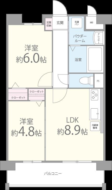 Blahights（ブラハイツ） 間取り図
