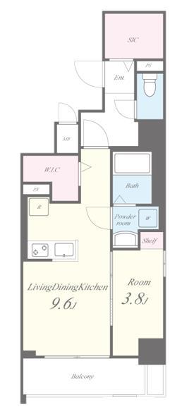 トーラス箱崎 間取り図