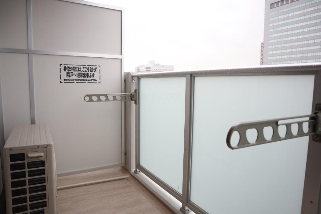 プライムステージ弁天町 ベランダ