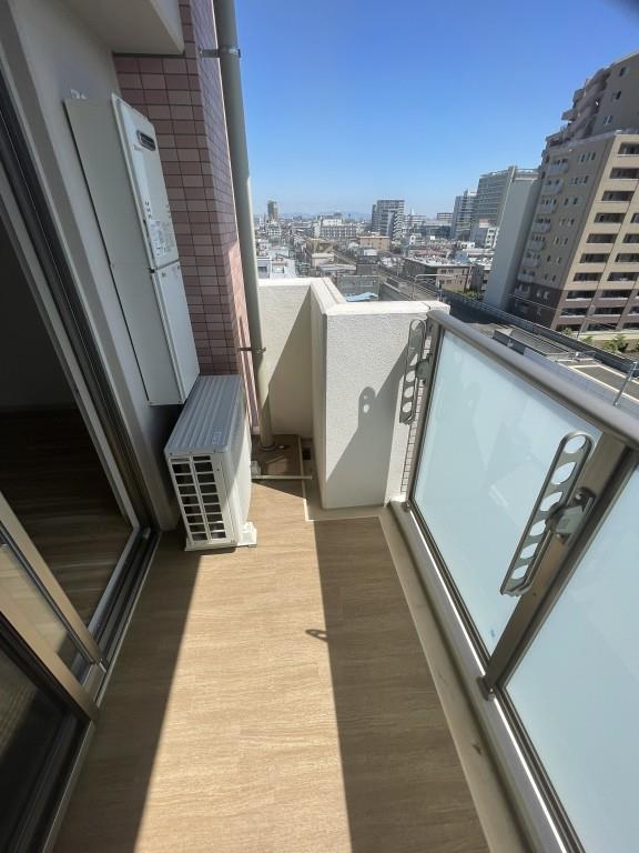 スタシオン俊徳道 ベランダ