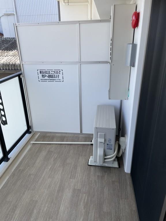 クロスフロント十二所線 ベランダ