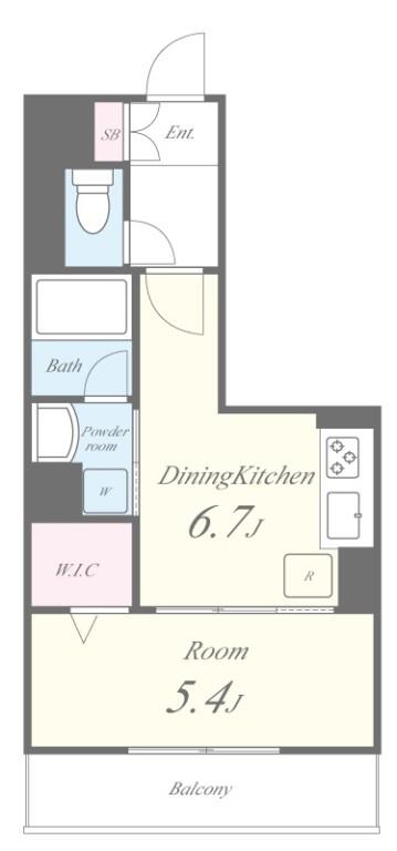 仮称)Joyeux（ジョワイユ） 間取り図