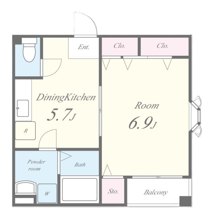 ラ・フィーネ 間取り図