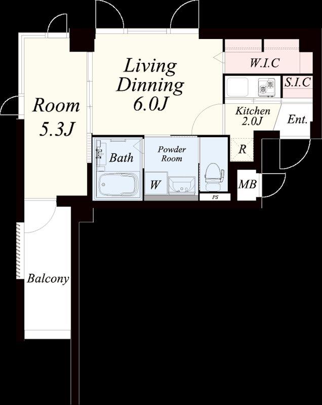 ヴァン ド メール唐人 間取り図