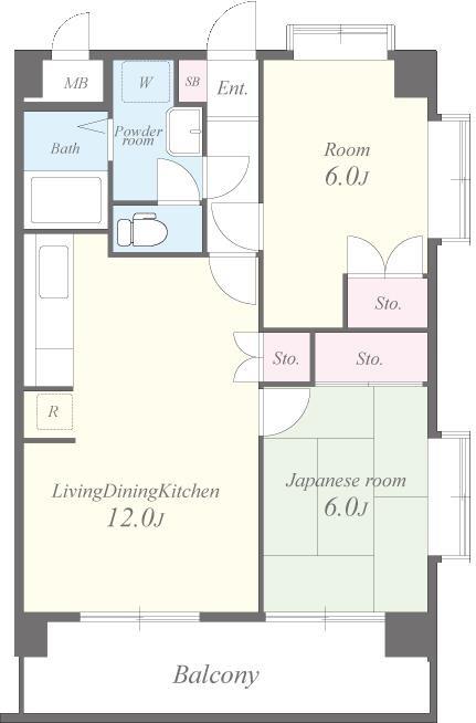 インスコート 間取り図