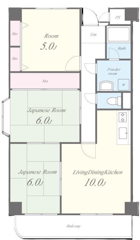 コンフォートステージⅡ 間取り図