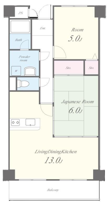 コンフォートステージⅡ 間取り図