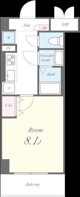 ガーデンブルグ 間取り図