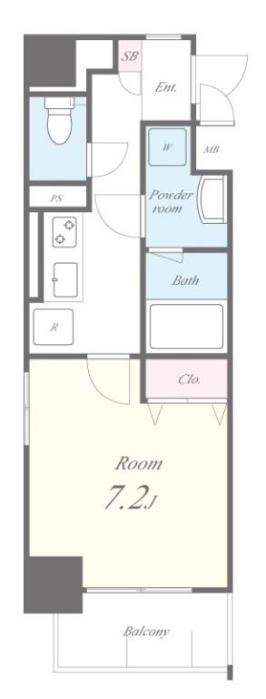 シェリール東桜 間取り図