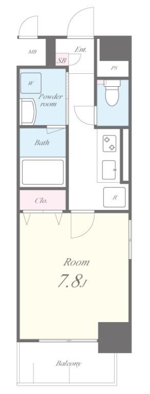 シェリール東桜 間取り図